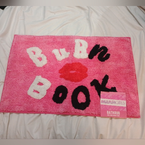 Mean Girls Other - New Lindsay Lohan Mean Girls Pink Burn Book Bath Mat 18x28